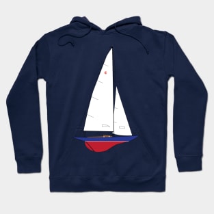 International One Design - IOD - Sailboat Hoodie